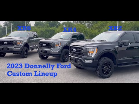 2023 Donnelly Ford Custom Lineup! LIFTED TRUCKS