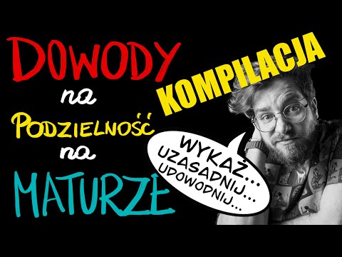 WSZYSTKIE zadania dowodowe za 2pkt na PODZIELNOŚĆ na MATURĘ PODSTAWOWĄ z matematyki 2023❗️KOMPILACJA