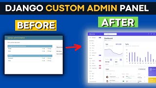 Django Full Admin Panel Customization | Django admin panel tutorial