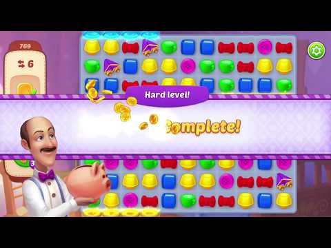 Homescapes Level 769 Hard