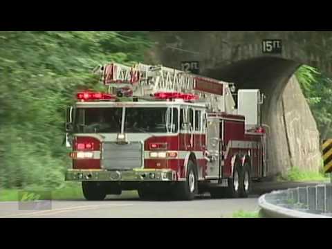 Fire Truck Ladder Trucks to the Rescue | Lots & Lots of Learning Fun