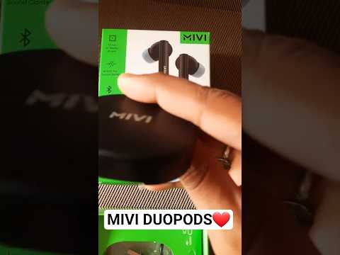 Thumbnail for Mivi DuoPods Echo Earbuds (New Launch). Made in India. Review. #mivi #earbuds #headphones #best