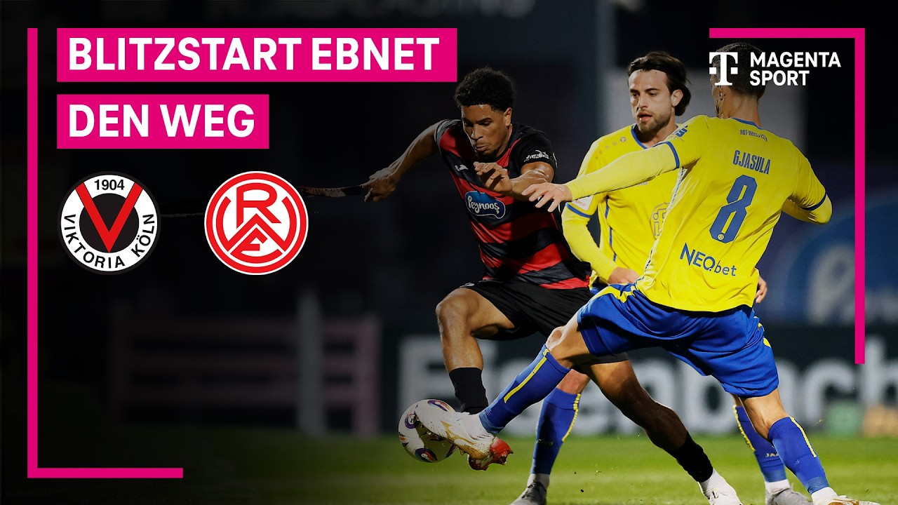 Viktoria Köln vs Rot Weiss Essen Highlights