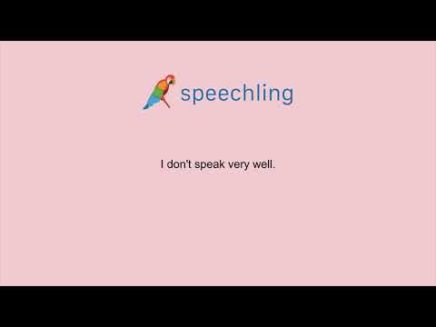 How to say "I don't speak very well." in Russian