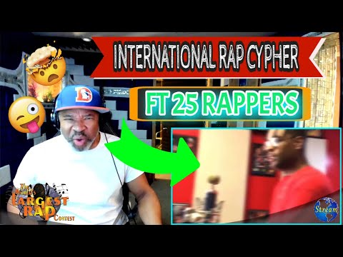 International Rap Cypher Ft  25 Rappers - Producer Reaction