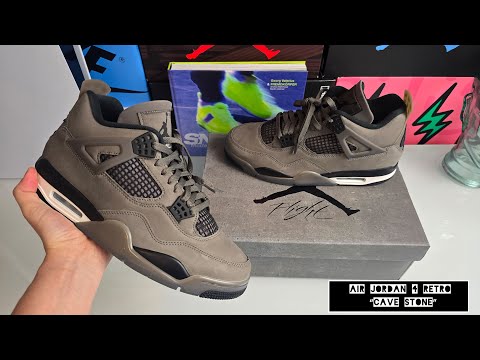 Air Jordan 4 Retro “Cave Stone” - On Feet and Check - NiCe 84%