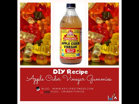 Lose Weight With ACV: Gummy Recipe