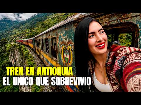 ASÍ ES EL ÚNICO PUEBLO CON TRENES EN ANTIOQUIA