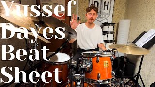 Yussef Dayes - Beat Sheet // Calligraphy - Yesterday Princess - Joint 17 // Drum Lesson