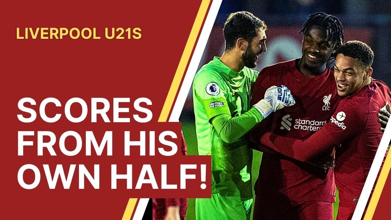 Billy Koumetio scores OUTRAGEOUS 60-yard goal - from his OWN HALF!