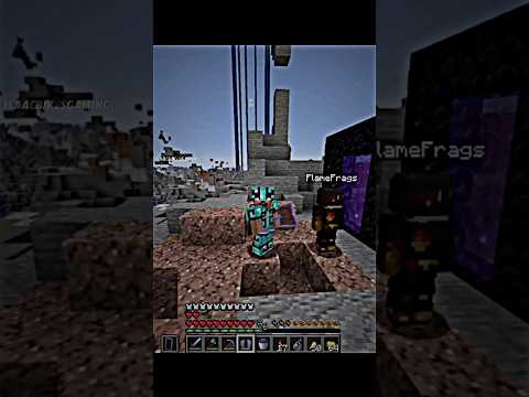 Flamefrags joins lifesteal…🔥🥶😱#minecraft #shortsfeed #fyp #algorithm #pvp #lifestealsmp #trending