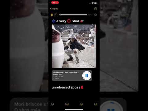Mori Briscoe X Vine shotz every o shotz unreleased