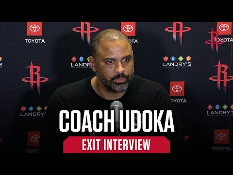 Coach Udoka Exit Interview 23-24 | Houston Rockets