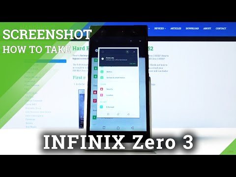 How to Take Screenshot in INFINIX Zero 3 – Catch Screen