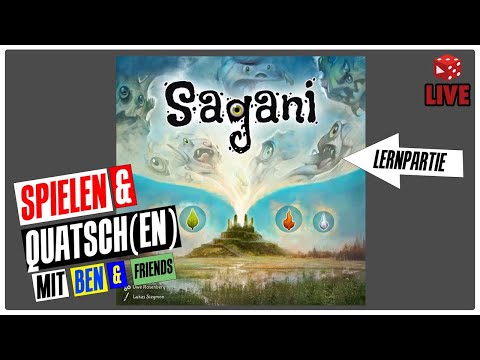 Uwe Rosenberg: Sagani - Live Let's Play (Einführungspartie)