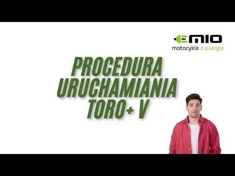 Procedura startu skutera elektrycznego Emio Toro+ V
