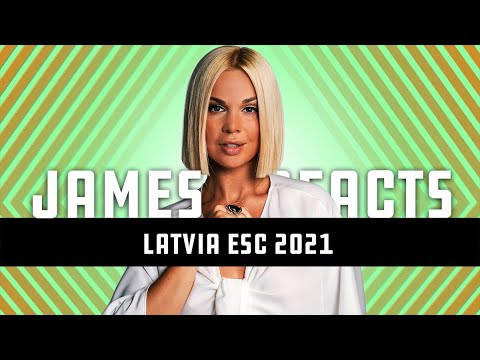 JAMES REACTS TO "THE MOON IS RISING" by SAMANTA TĪNA  - LATVIA ESC 2021 (EP#35)