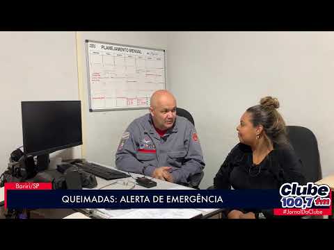 QUEIMADAS: ALERTA DE EMERGÊNCIA PARA GRANDE PARTE DO ESTADO DE SP