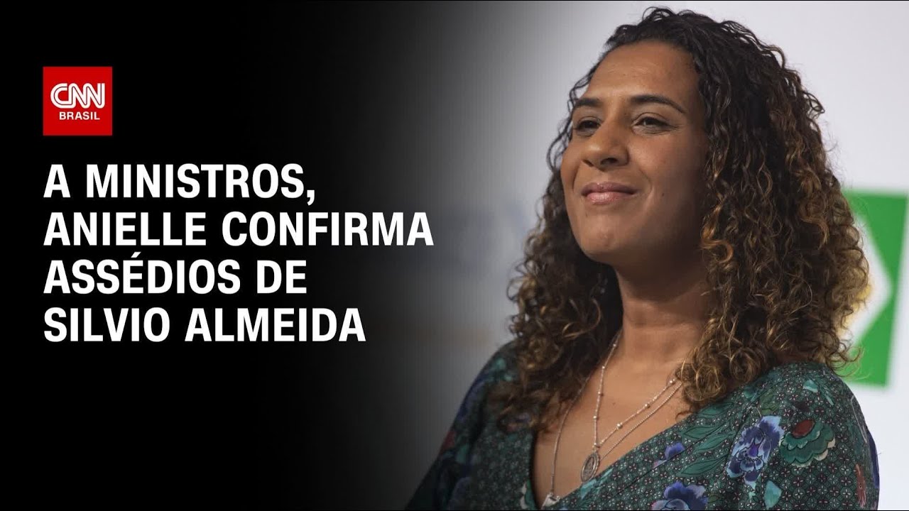 A ministros, Anielle confirma assédio de Silvio Almeida | CNN PRIME TIME