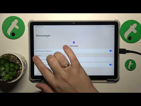 How to Disable the Messenger App Notifications on BLACKVIEW Tab 13