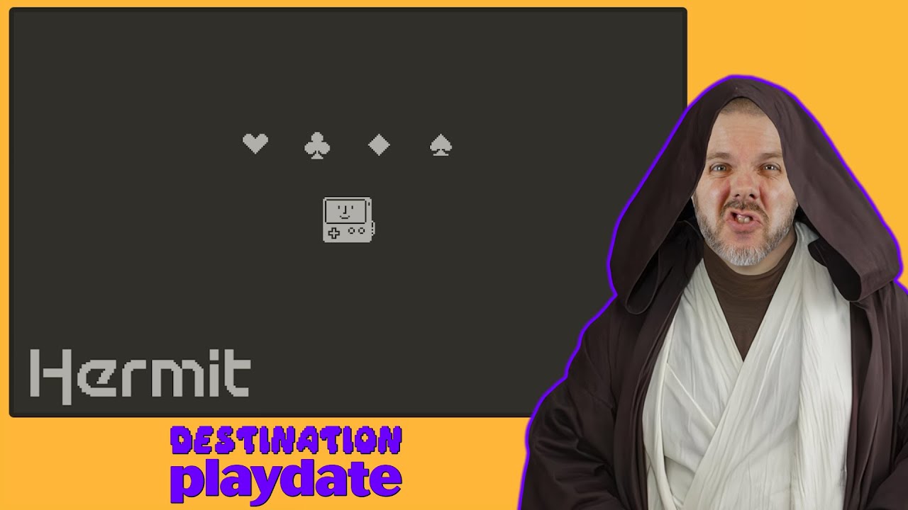 Hermit - Playdate gameplay + impressions
