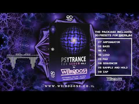 WeirDDose PSYTRANCE SERUM PRESETS V.2