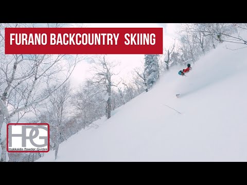 FURANO, 富良野 BACKCOUNTRY SKIING; A day out in Central Hokkaido, Japan