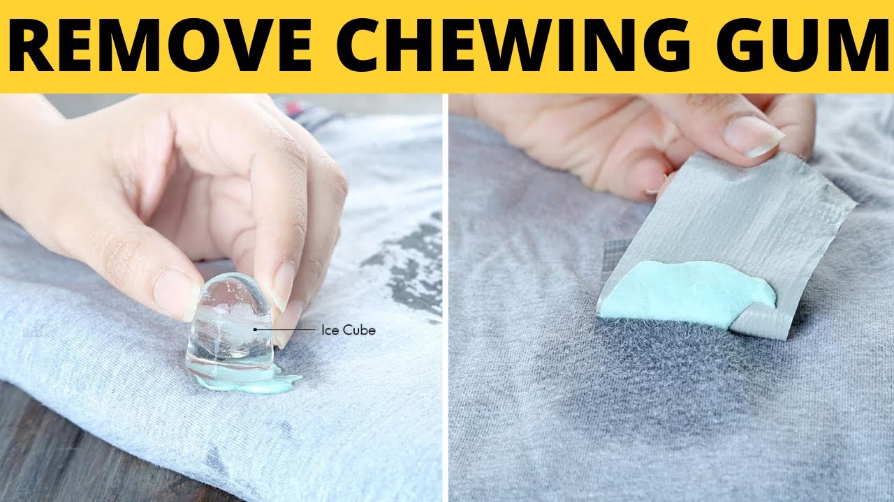 Easy Tricks to Get Chewing Gum Out of Clothes Homemaking 101 Daily