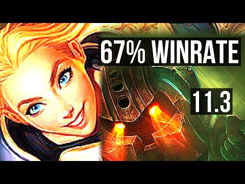 LUX & Caitlyn vs NAUTILUS & Ashe (SUPPORT) | 0/0/13, 67% winrate | EUW Grandmaster | v11.3