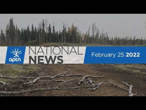APTN National News February 25, 2022 – Invasion closes in on Kyiv, Showing support for Ukraine
