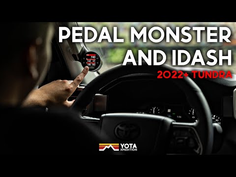 No More Lazy Throttle Response! BanksPower Pedal Monster And iDash In The 2022+ Toyota Tundra