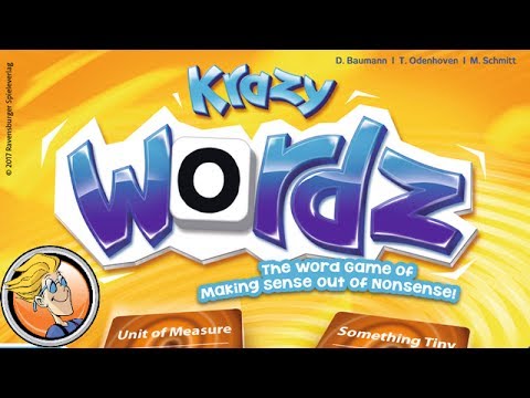 Krazy Wordz: Family Edition — game overview at Spielwarenmesse 2017