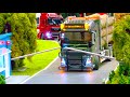 EXTRA LONG RC TRUCK VIDEO/ HANDMADE RC MACHINES IN MOTION/ VOLVO, HUINA, MERCEDES, MAN, SCANIA