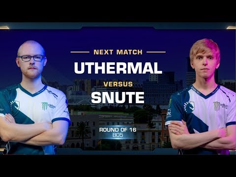 uThermal vs Snute TvZ - Round of 16 - WCS Valencia 2018 - StarCraft II