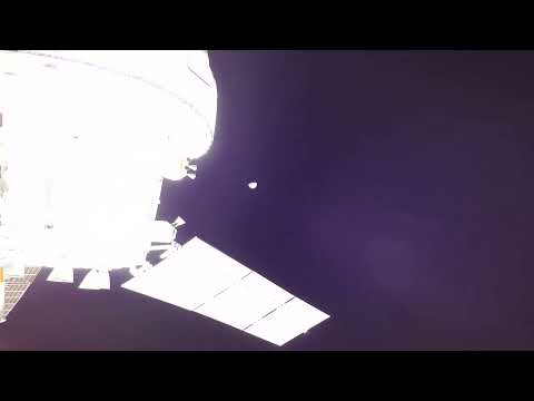 La Luna ripresa dalla capsula Orion