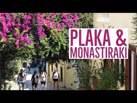 PLAKA & MONASTIRAKI | Dine & Shop | Athens, Greece Video