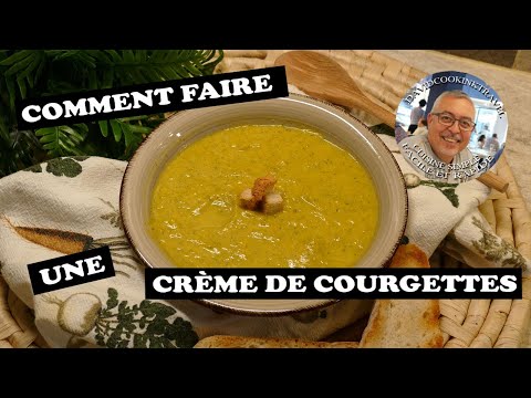 Crème de courgette