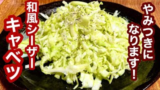 やみつきになります！和風シーザーキャベツ【簡単レシピ】もう一品欲しい時にも！