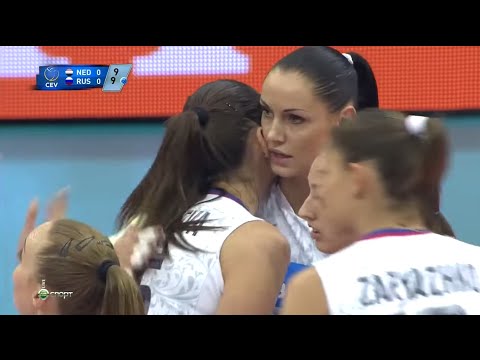 2015 Eurovolley Russia VS Netherlands Gold Medal Final Match European Volleyball