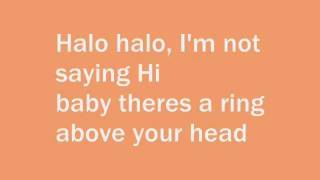 Angel Cody Simpson Lyrics on screen