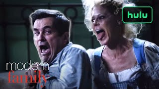 Hulu Claire's Halloween Prank on Phil | Modern Family