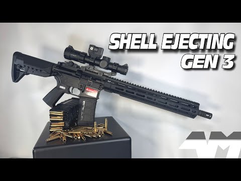 Rare Arms AR15 Co2 Blowback Shell Ejecting Airsoft Rifle 14.5