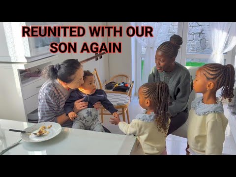 REUNITED WITH OUR SON AFTER BEING AWAY FROM HIM ❤️