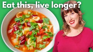 This soup for longevity is my new OBSESSION! (Vegan & Gluten-Free) - Vegan Minestrone