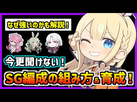 【メガニケ】ソロレイドで大活躍中のSG編成って何が強いの？徹底解説！【勝利の女神 NIKKE】