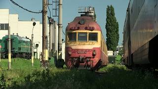Дизель-поезд Д1-709 в депо Кишинёв / D1-709 DMU at Chisinau depot