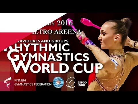 Angela KOSOULIEVA Clubs Qualify Rhythmic Gymnastics World Cup 2016 Espoo