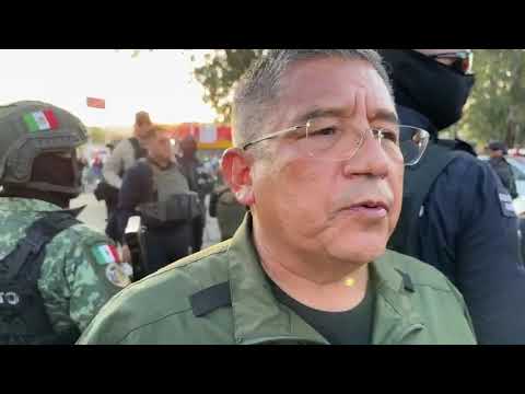 Llegó el Secretario de Seguridad Pública de Michoacán al Bloqueo en  Jiquilpan