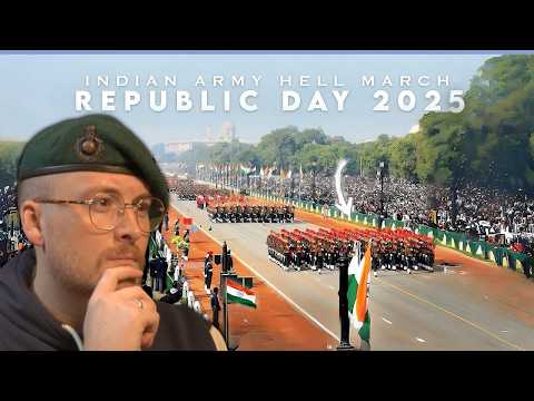 Royal Marine Reacts to India’s EPIC Hell March 2025