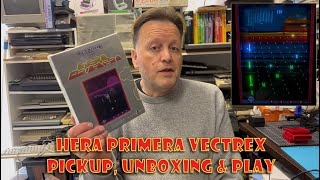 Hera Primera Vectrex - PIckup, Unboxing & Play